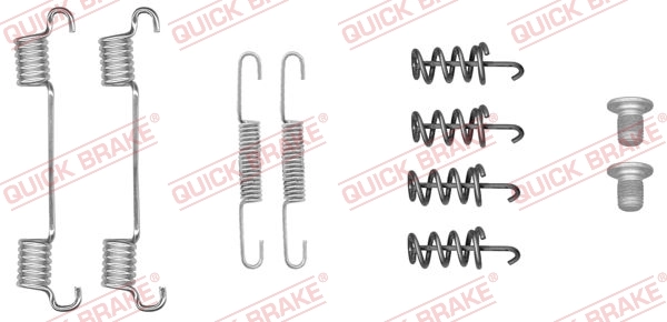 Accessory Kit, parking brake shoes